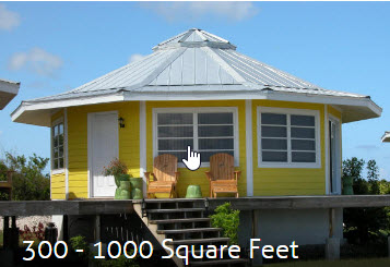 300-500 sq ft granny homes